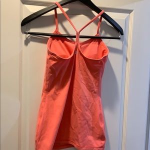 Racer back with padded bra